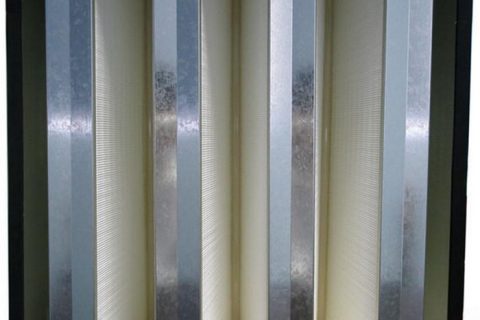 折框组合式过滤器(高效)是一种负荷的高效率的
(HEPA)